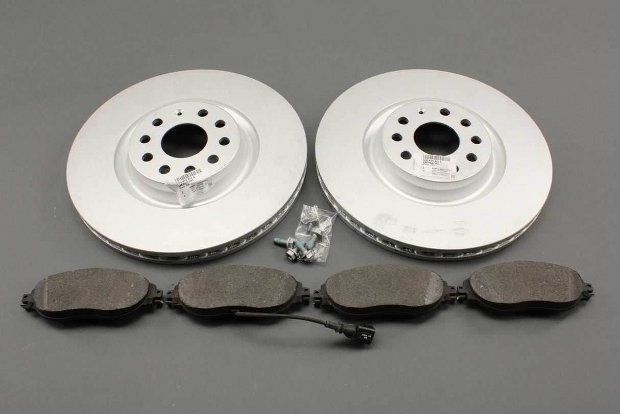 VW Golf R SEAT Leon Cupra brake discs and pads kit (front) JZW698302DG