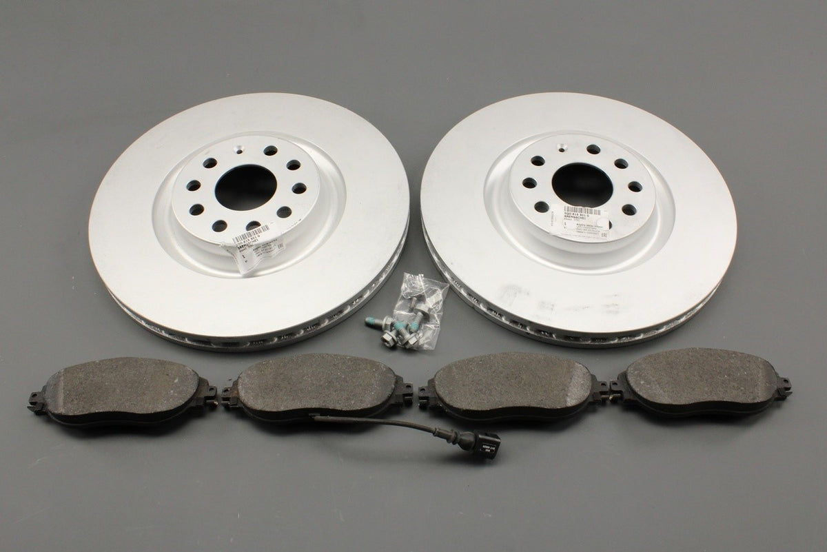 VW Golf R SEAT Leon Cupra brake discs and pads kit (front) JZW698302DG, view 1