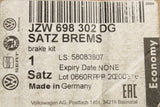 VW Golf R SEAT Leon Cupra brake discs and pads kit (front) JZW698302DG