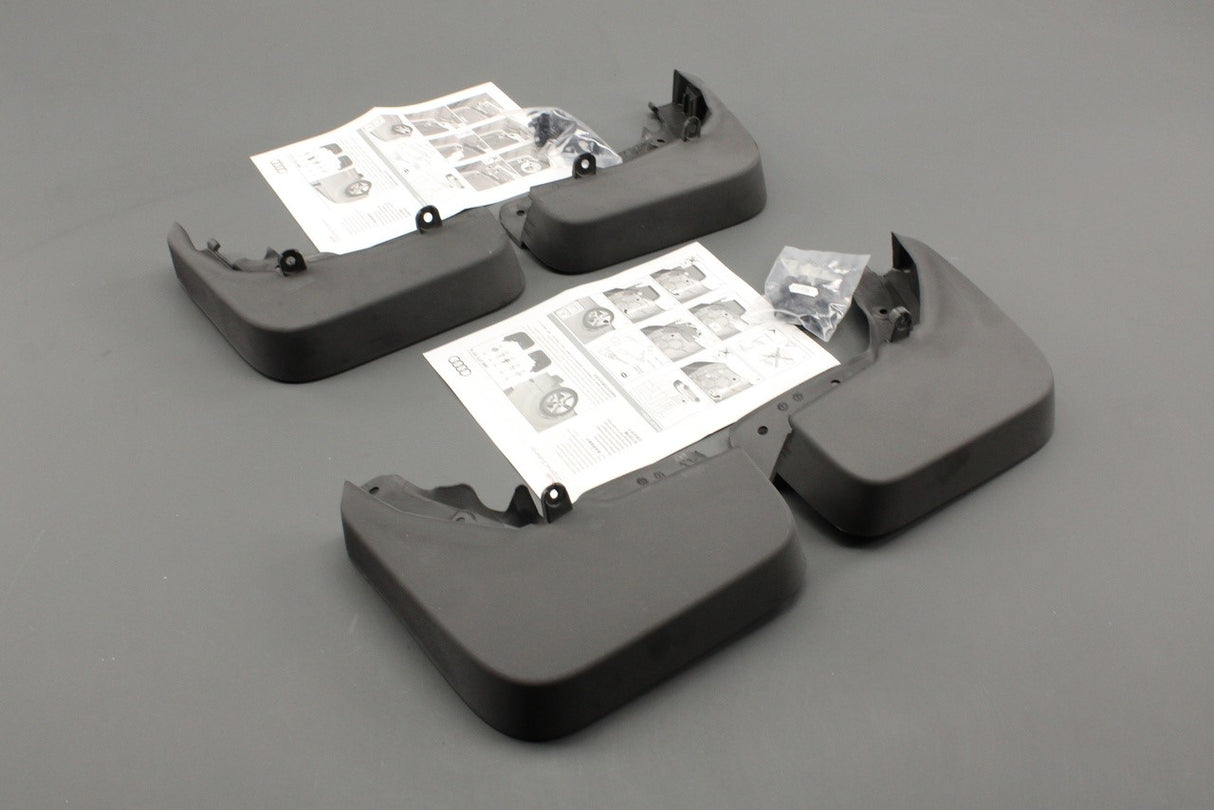 Audi Q7 2016-on accessory mud flaps (front & rear) 4M0075101A/111A