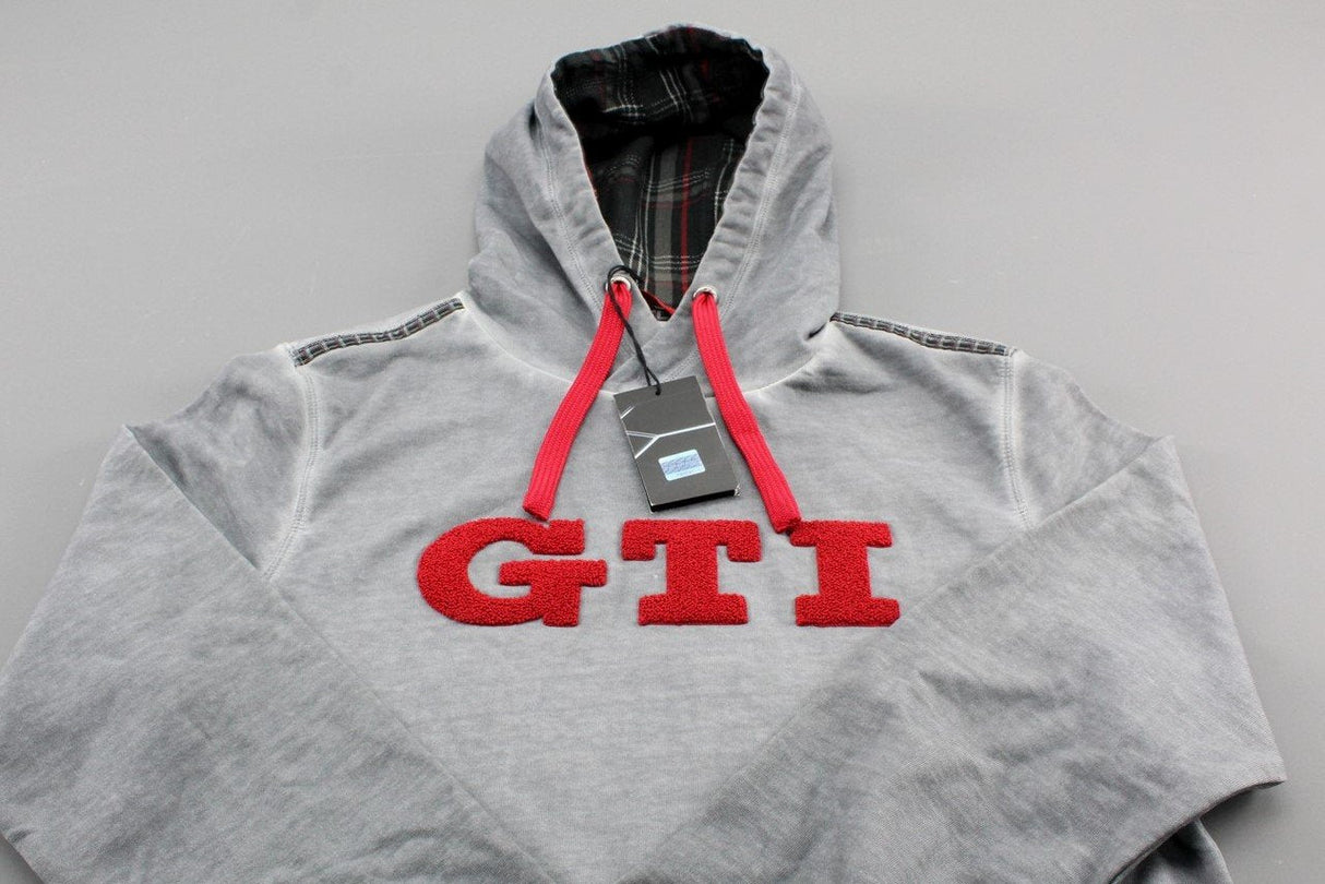 VW Volkswagen GTI collection men's hoodie in grey wash (XL) 5KA084130D