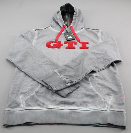 VW Volkswagen GTI collection men's hoodie in grey wash (XL) 5KA084130D
