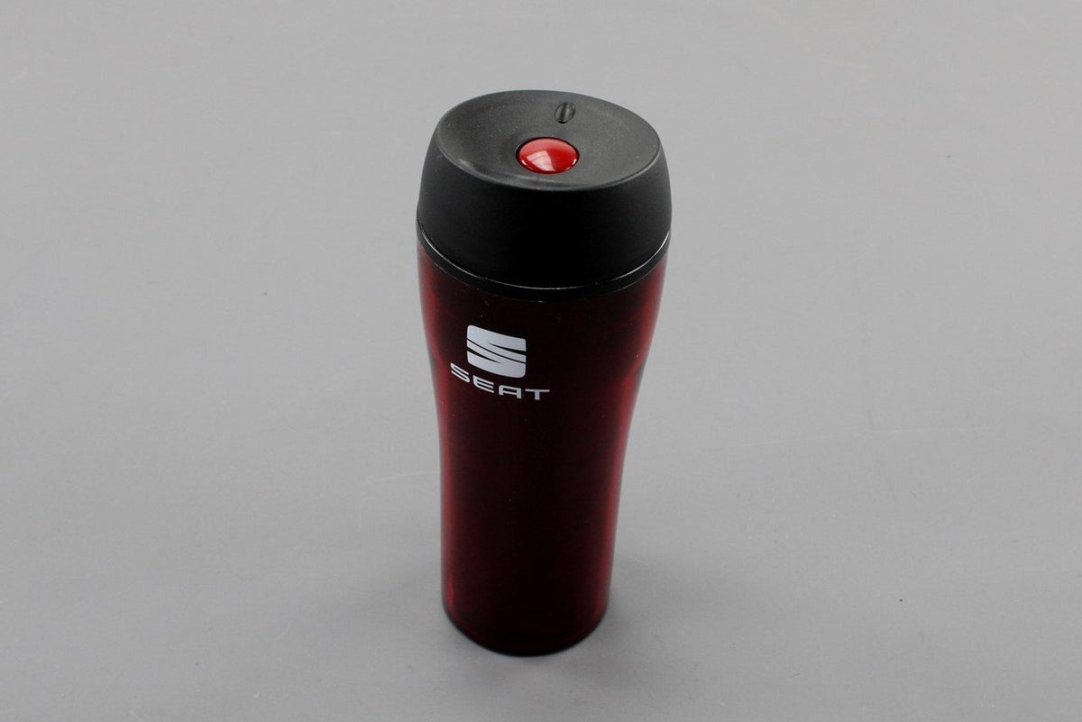 SEAT Leak proof travel mug (Translucent dark red) ZGB7010712 044, view 1