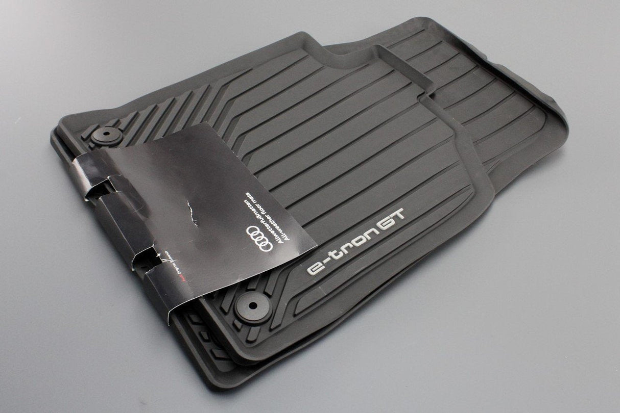 Audi e-tron GT 2021-on rubber floor mats (front) 4J3061501A 041