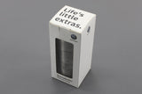 VW design thermos thermal travel mug steel silver/blue 450ml 33D069604