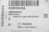VW T-Cross Audi A1 Škoda Fabia pollen filter cover 2Q0819422A