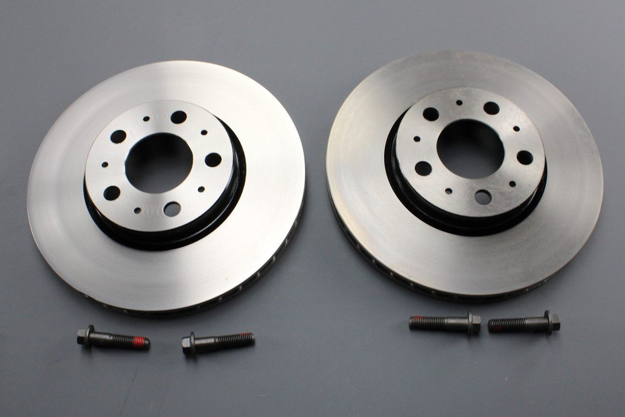 Volvo S80 V70 S60 front brake discs (x2) 31262706