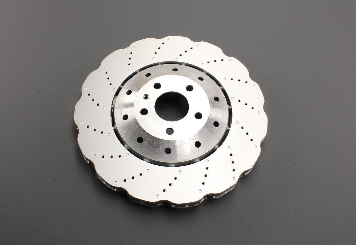 Audi RS6 13-18 RS7 14-18 wavy front brake disc 390mm (x1) 4G0615301AH