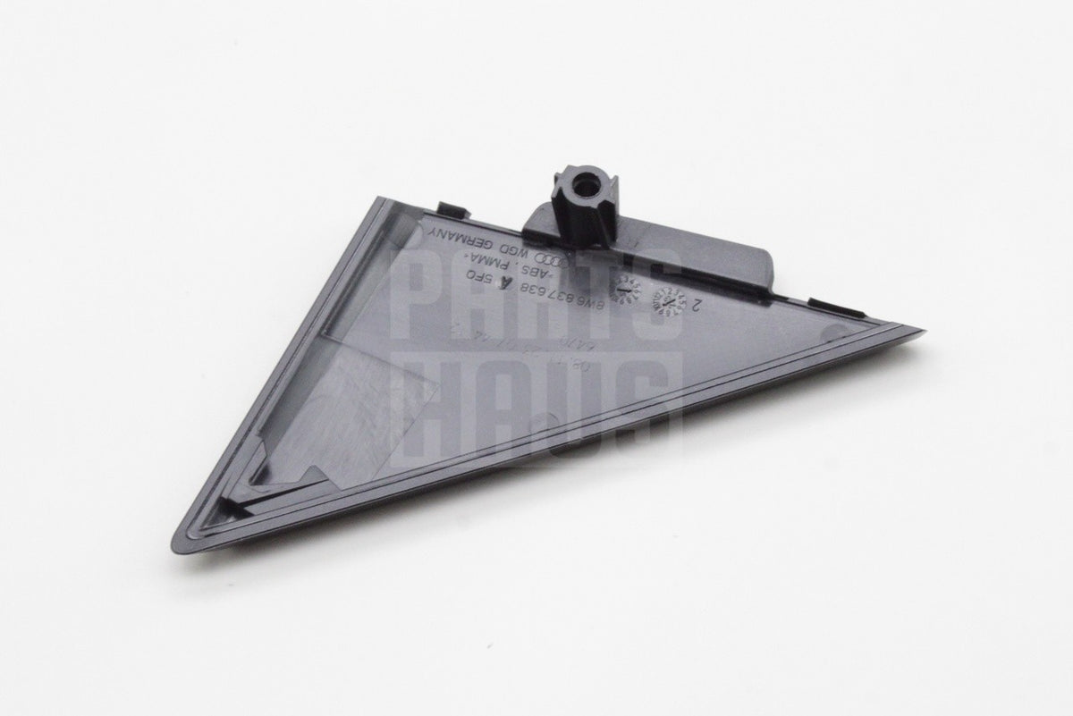 Audi A5 S5 RS5 2017-2025 door mirror corner trim (right) 8W6837638A