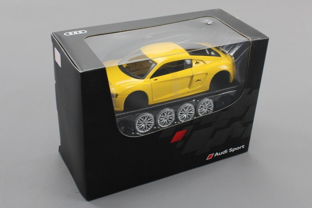 Audi R8 V10 1:24 build your own R8 model kit (Yellow) 3201600300