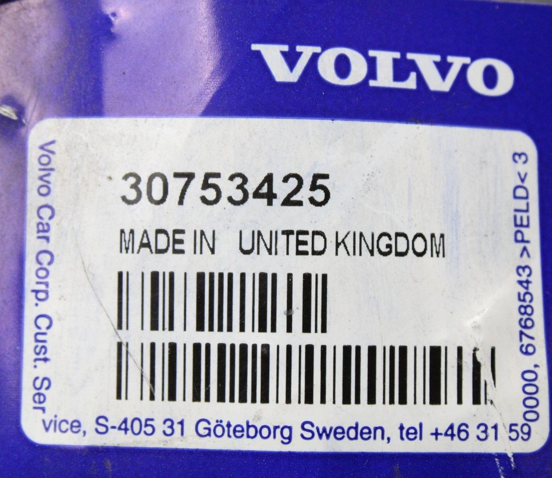 Volvo XC60 windscreen washer fluid reservoir 30753425