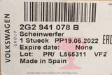 VW Polo 2022-on matrix beam LED headlight (right) 2G2941078B