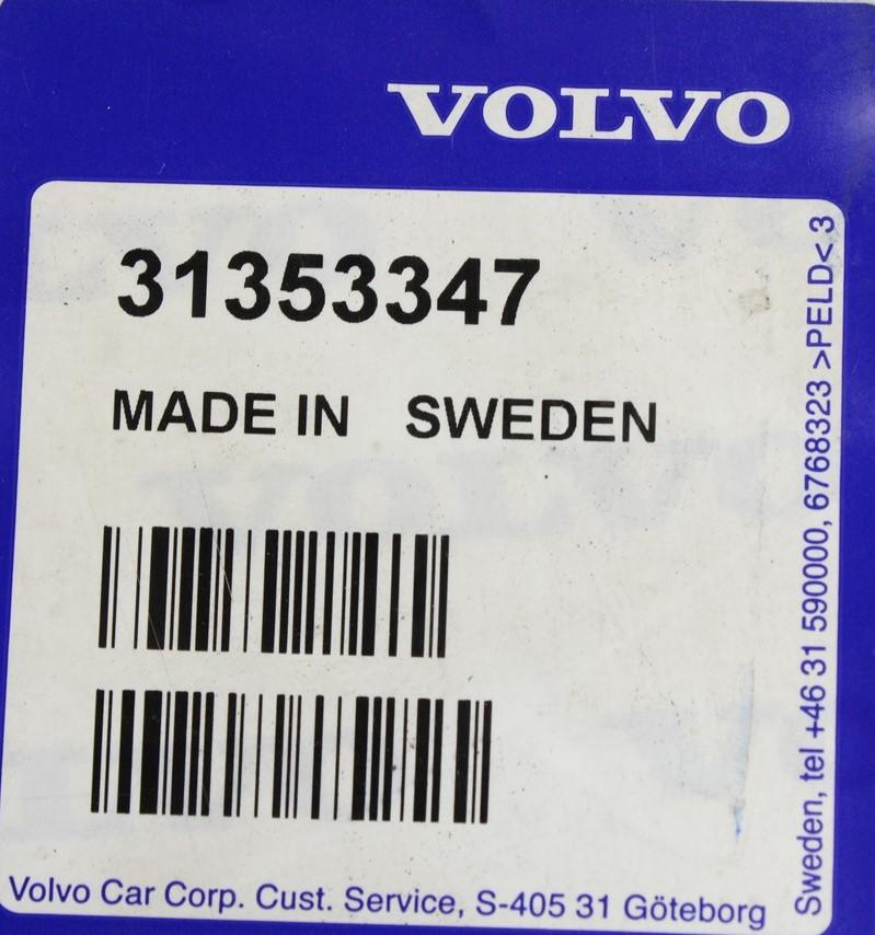 Volvo V60 rear bumper lower protective plate 31353347