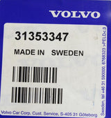 Volvo V60 rear bumper lower protective plate 31353347