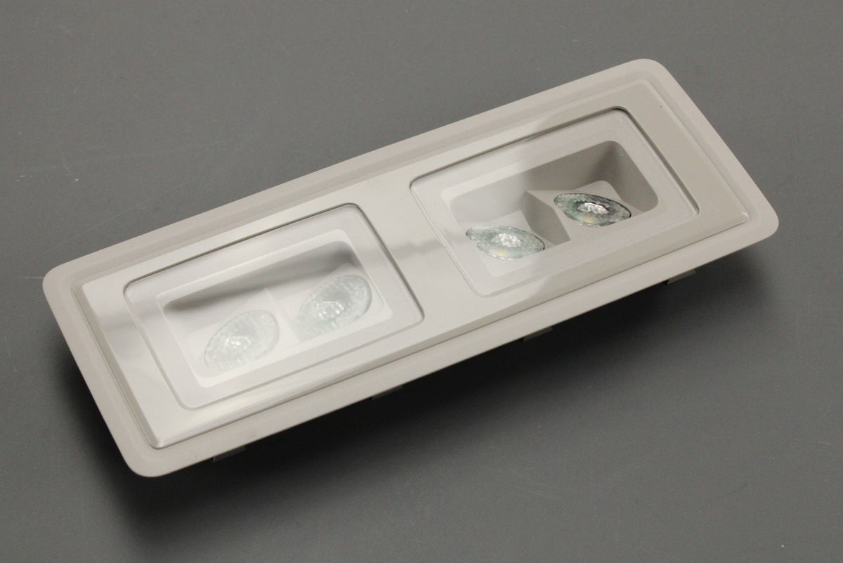 VW Golf MK8 2020-on rear LED roof reading light 5H0947290C RM5, view 1