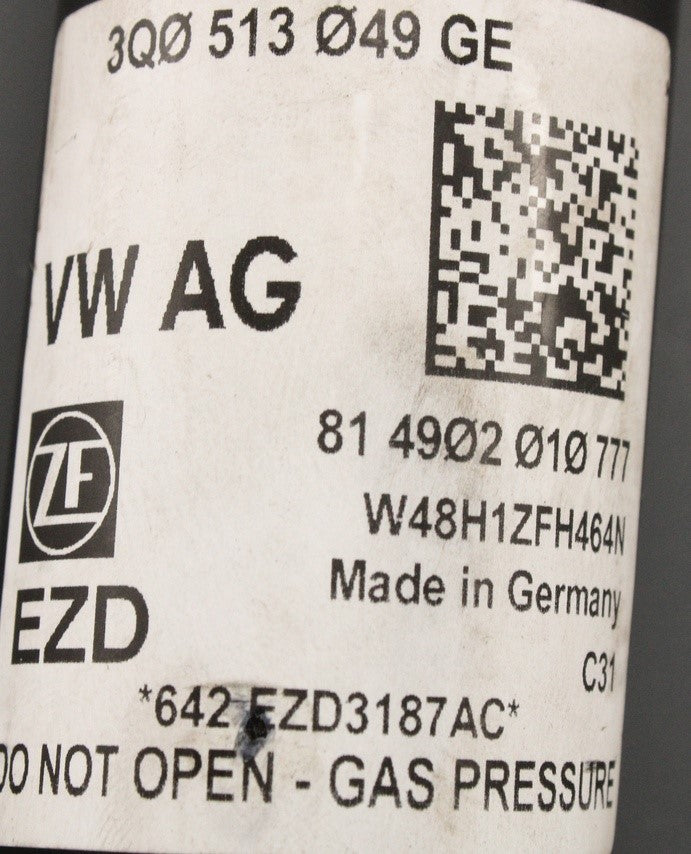 VW Passat B8 2018-2024 gas shock absorber (rear) 3Q0513049GE