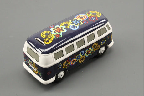 Volkswagen T1 money box (floral design) 1K6087709