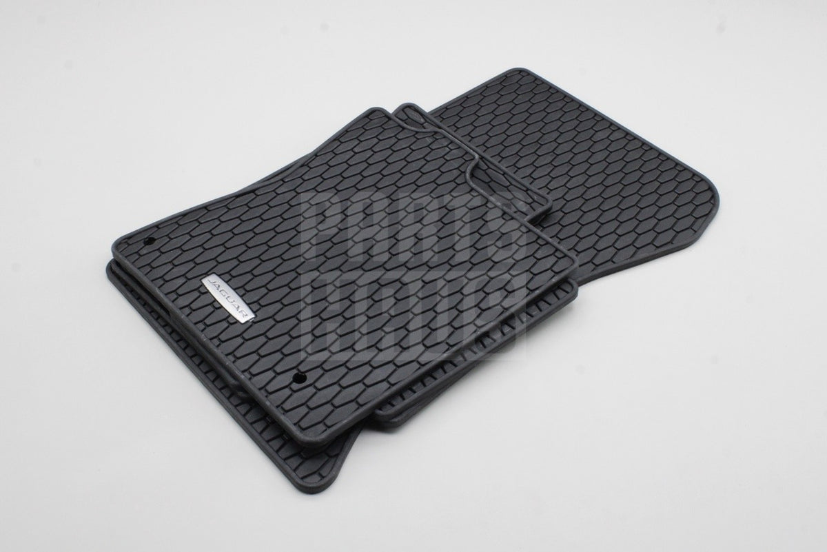 Jaguar F-Pace 2016-on RHD rubber floor mats set T4A5563