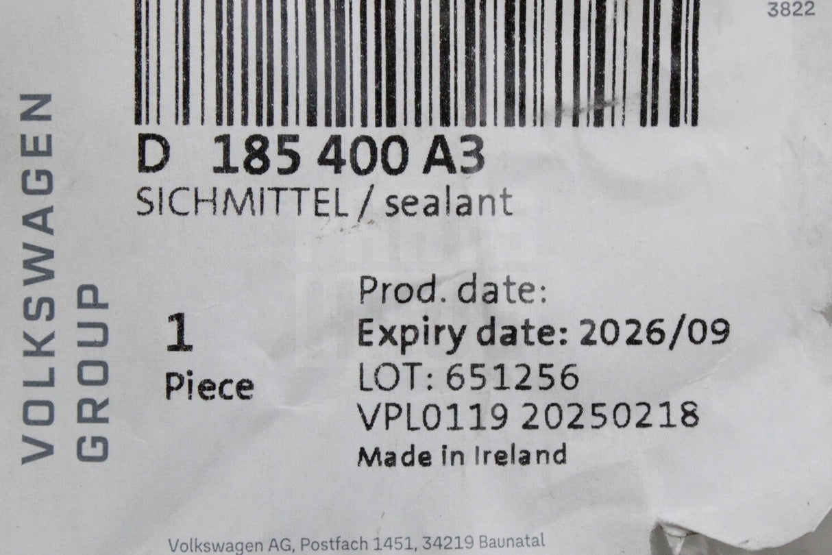 VW Audi Skoda SEAT CUPRA loctite 275 threadlocker (50ml) D185400A3