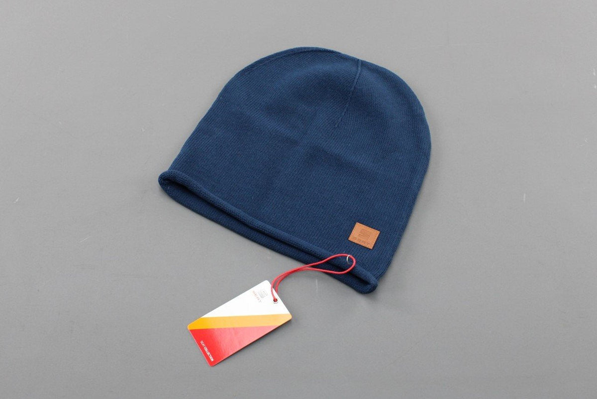 SEAT knitted beanie hat blue with SEAT patch 6H1084303 GAJ, view 1