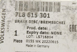 VW Touareg 03-10 Audi Q7 brake discs 350mm (pair) 07-15 7L8615301/302