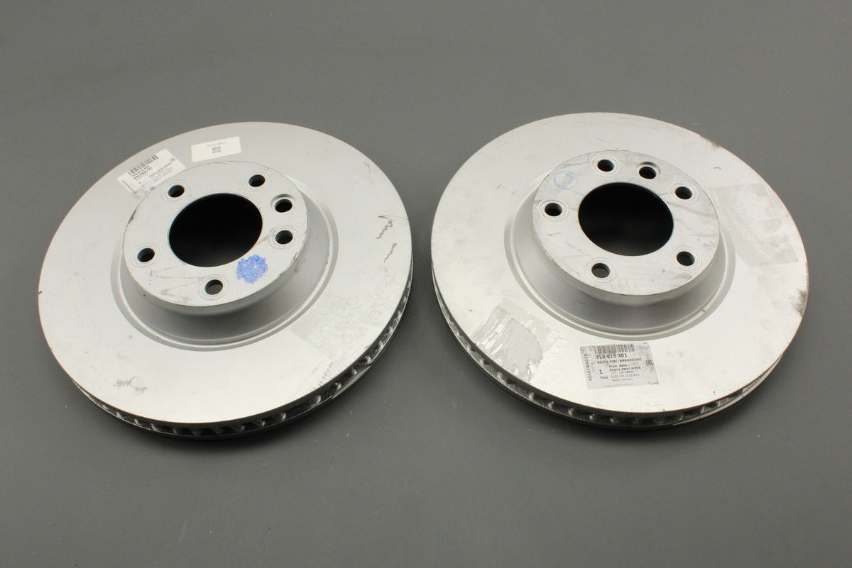 VW Touareg 03-10 Audi Q7 brake discs 350mm (pair) 07-15 7L8615301/302, view 1