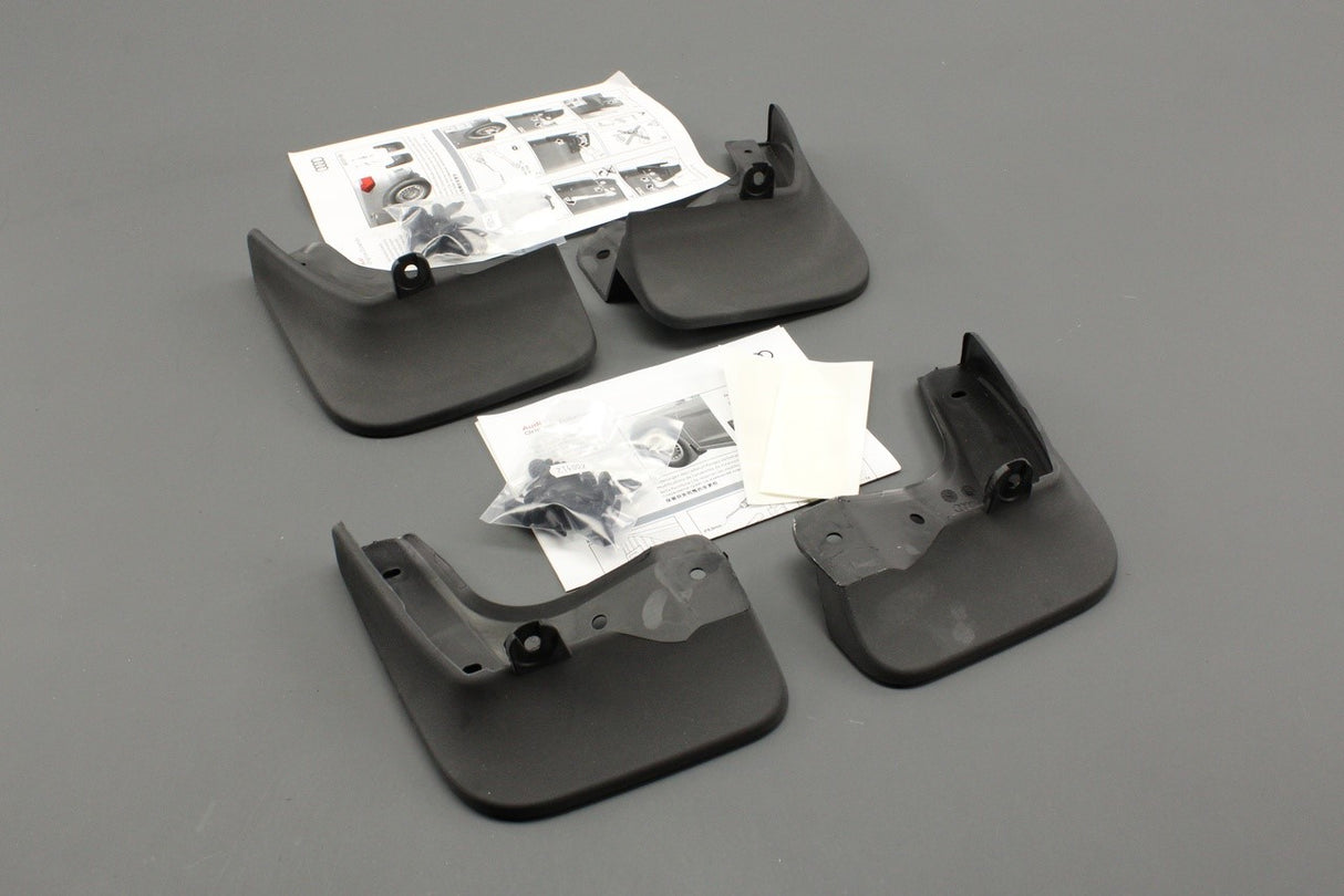 Audi A1 S-line 2019-on accessory mud flaps (front & rear) 82G075106/111