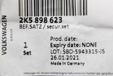 VW Caddy 2K Touran 2011-15 front bumper attachment fixings set 2K5898623