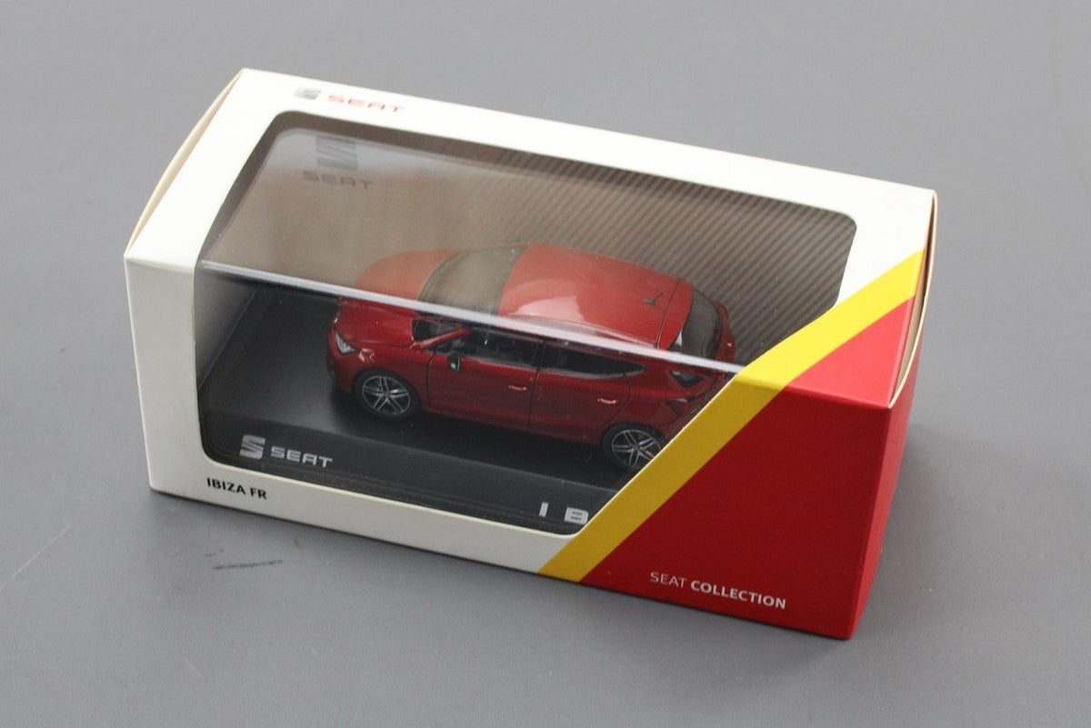 SEAT Ibiza FR 6F 2018-Onward model car 1:43 (desire red) 6H1099300 HAQ, view 1