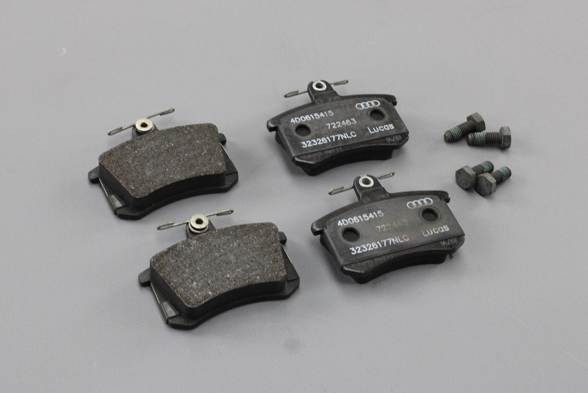 Audi B5 S4 1998-2001 A8 S8 94-99 brake pads set 245mm (rear) 4D0698451B, view 1
