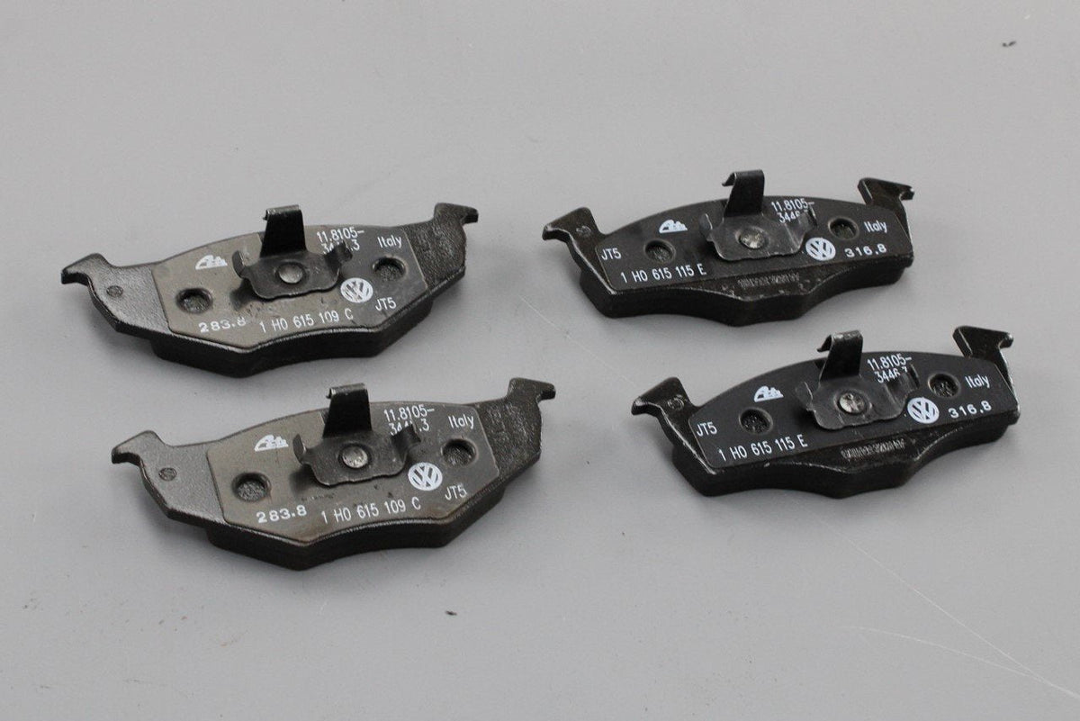 VW Golf MK3 Polo 6N/2 SEAT Ibiza brake pads set 239mm (front) 1H0698151B, view 1