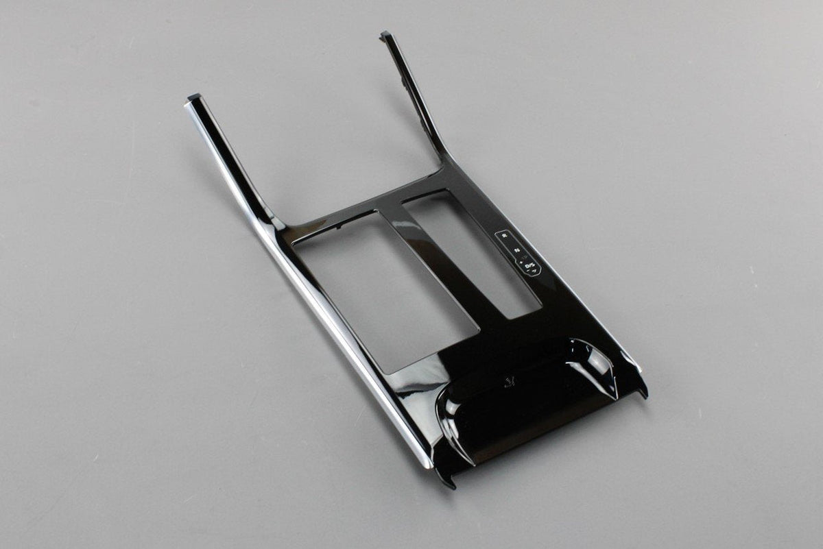 Audi A8 S8 2018- Centre console trim panel insert (black) 4N2864053 2WO, view 1