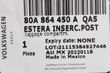 Audi Q5 2017-on rear carpet floor mats (rear) 80A864450A QA5