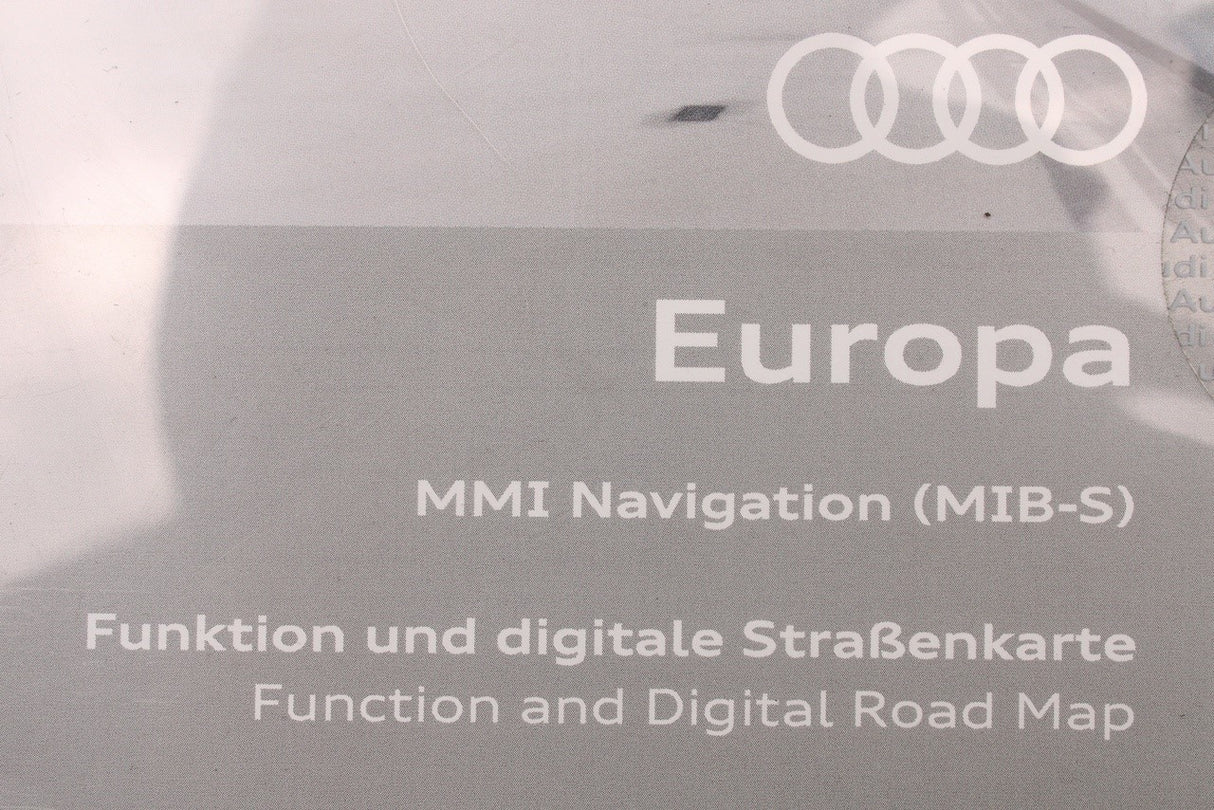 Audi A3 S3 RS3 8V 2013-2016 navigation SD card (Europe) 8V0060867J