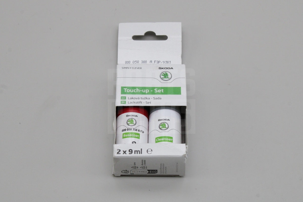 Skoda paint touch up set (Cervena Velvet Metallic Red) 000050300A F3P, view 1