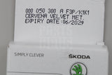 Skoda paint touch up set (Cervena Velvet Metallic Red) 000050300A F3P
