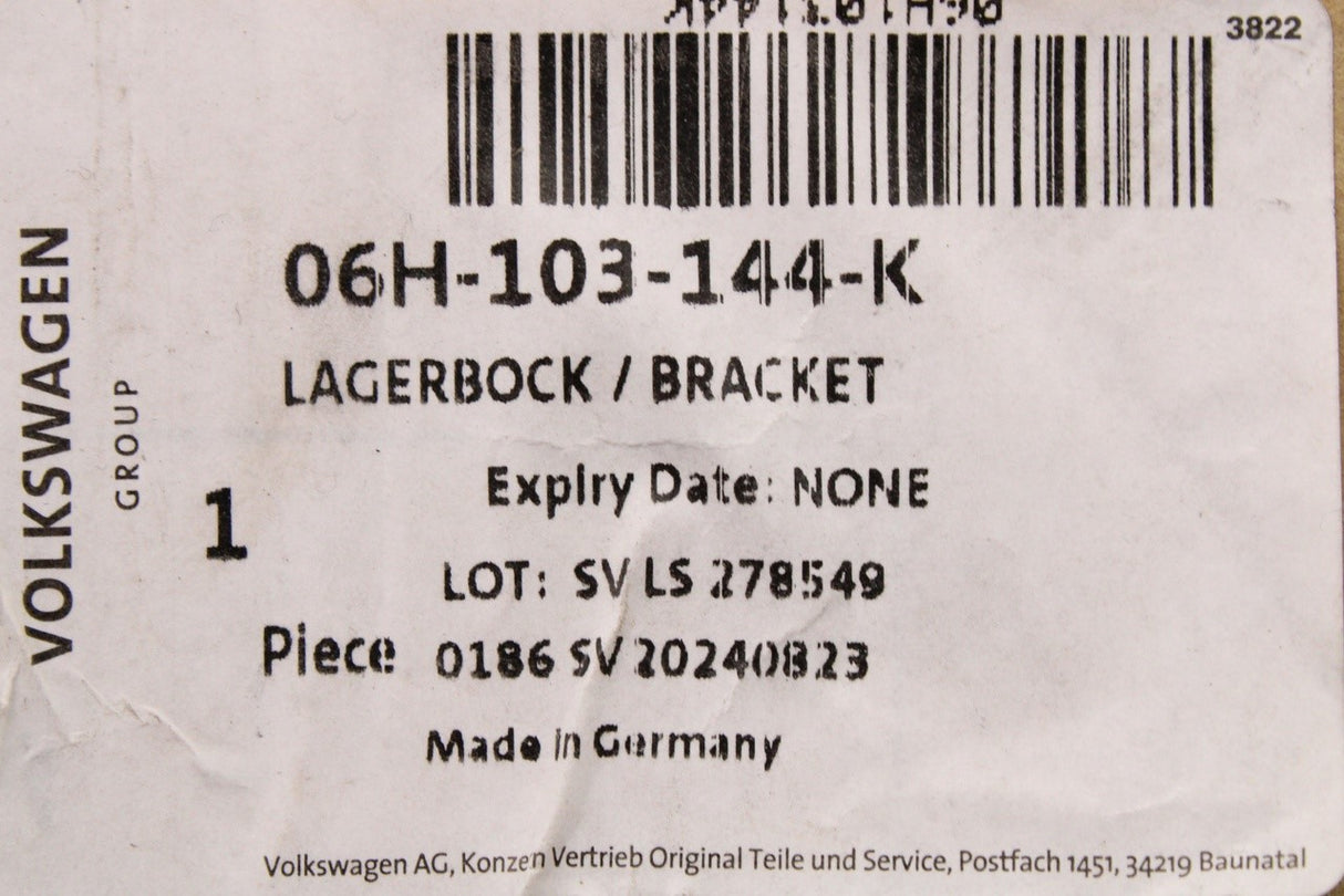 VW Audi Skoda SEAT 1.8 2.0 TFSI camshaft magnet bracket 06H103144K