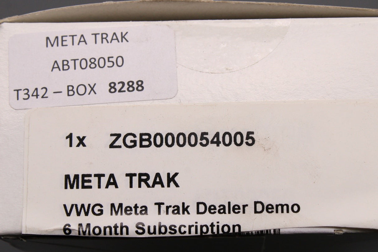 Genuine VW Audi Skoda SEAT meta trak with 6 month subscription ZGB000054 005