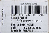 VW Passat B8 15-on interior dash air vent RHD (right) 3G2819702E GVK