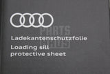 Audi A6 e-tron 2025-on Rear bumper protector clear film 85E061197
