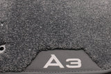 Audi A3 8V 13-20 RHD premium carpet floor mats set (front & rear) 8V2061275B/276 6PS