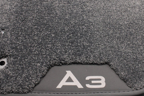 Audi A3 8V 13-20 RHD premium carpet floor mats (front) 8V2061275B 6PS