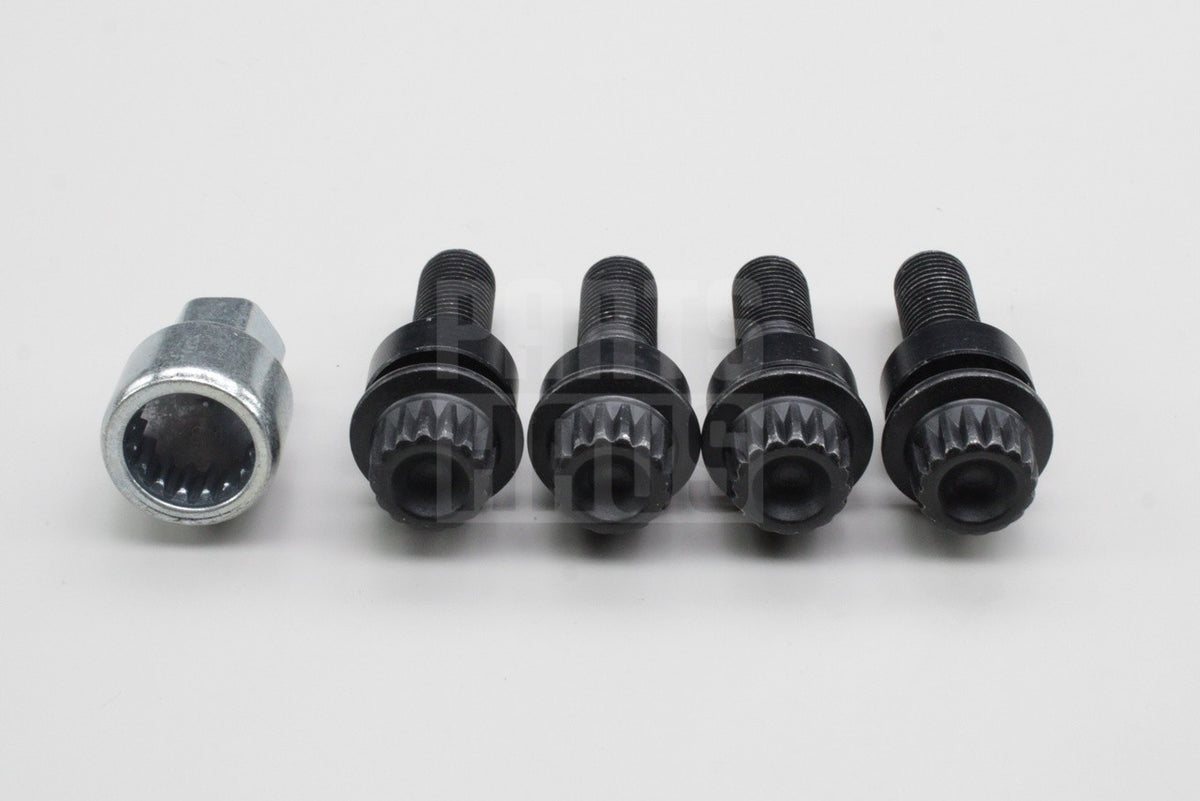 Audi e-tron GT 2021-on locking wheel bolts set 971698030