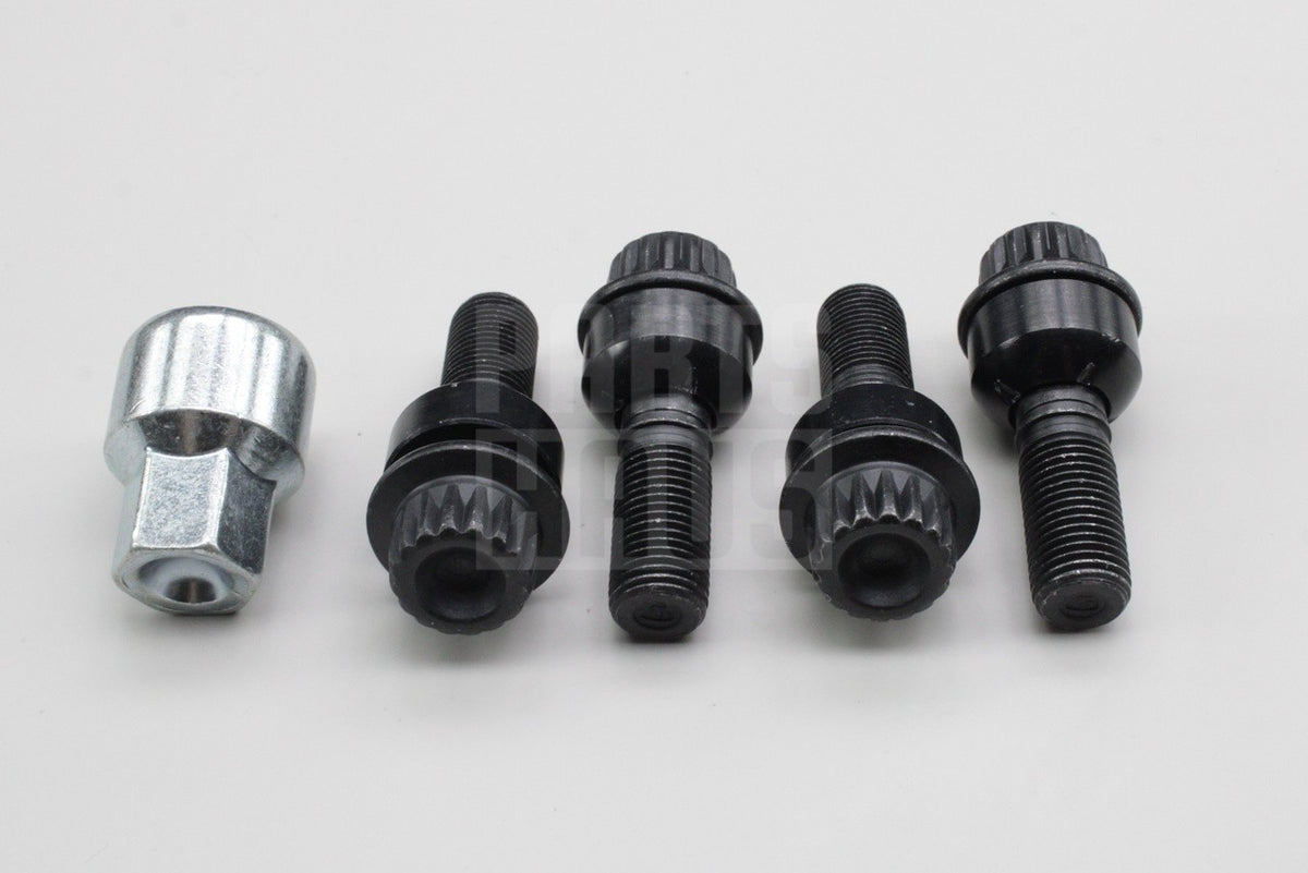 Audi e-tron GT 2021-on locking wheel bolts set 971698030