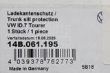 VW ID.7 Tourer 2024-on rear bumper protector (black) 14B061195