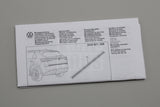 VW T-Roc 2026-on chrome protective strip for boot lid tailgate 2GV071360