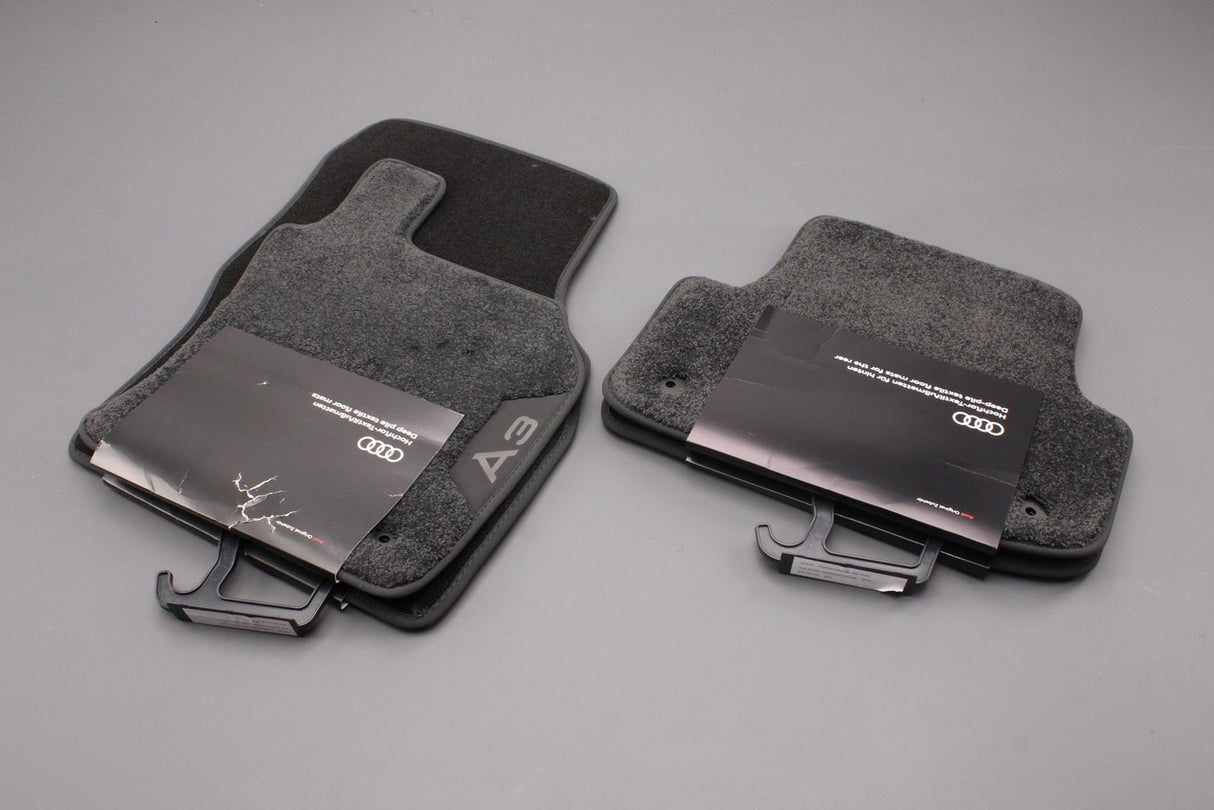 Audi A3 8V 13-20 RHD premium carpet floor mats set (front & rear) 8V2061275B/276 6PS