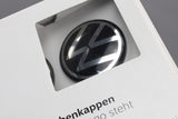 Volkswagen dynamic self levelling alloy wheel centre caps x4 000071213D
