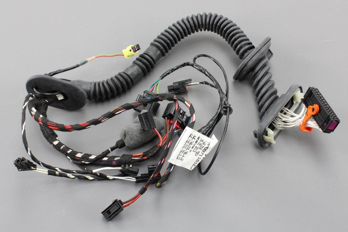 VW Touareg 7P 2011-12 drivers door wiring loom harness 7P6971161EJ