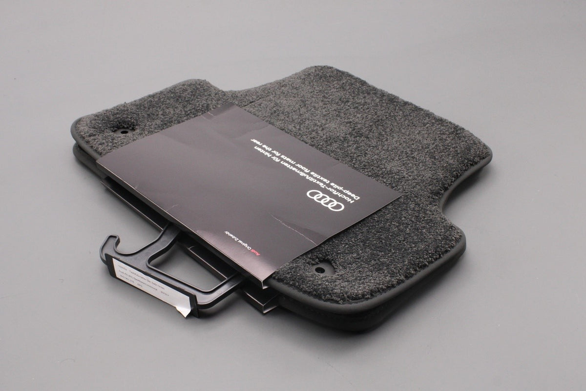 Audi A3 8V 13-20 RHD premium carpet floor mats (rear) 8V2061276 6PS, view 1